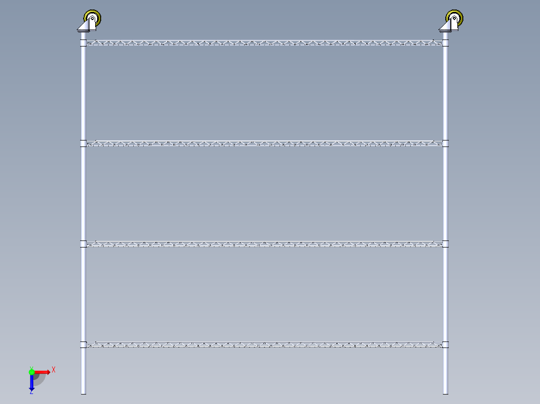 货架、3-x-6-货架俯视图