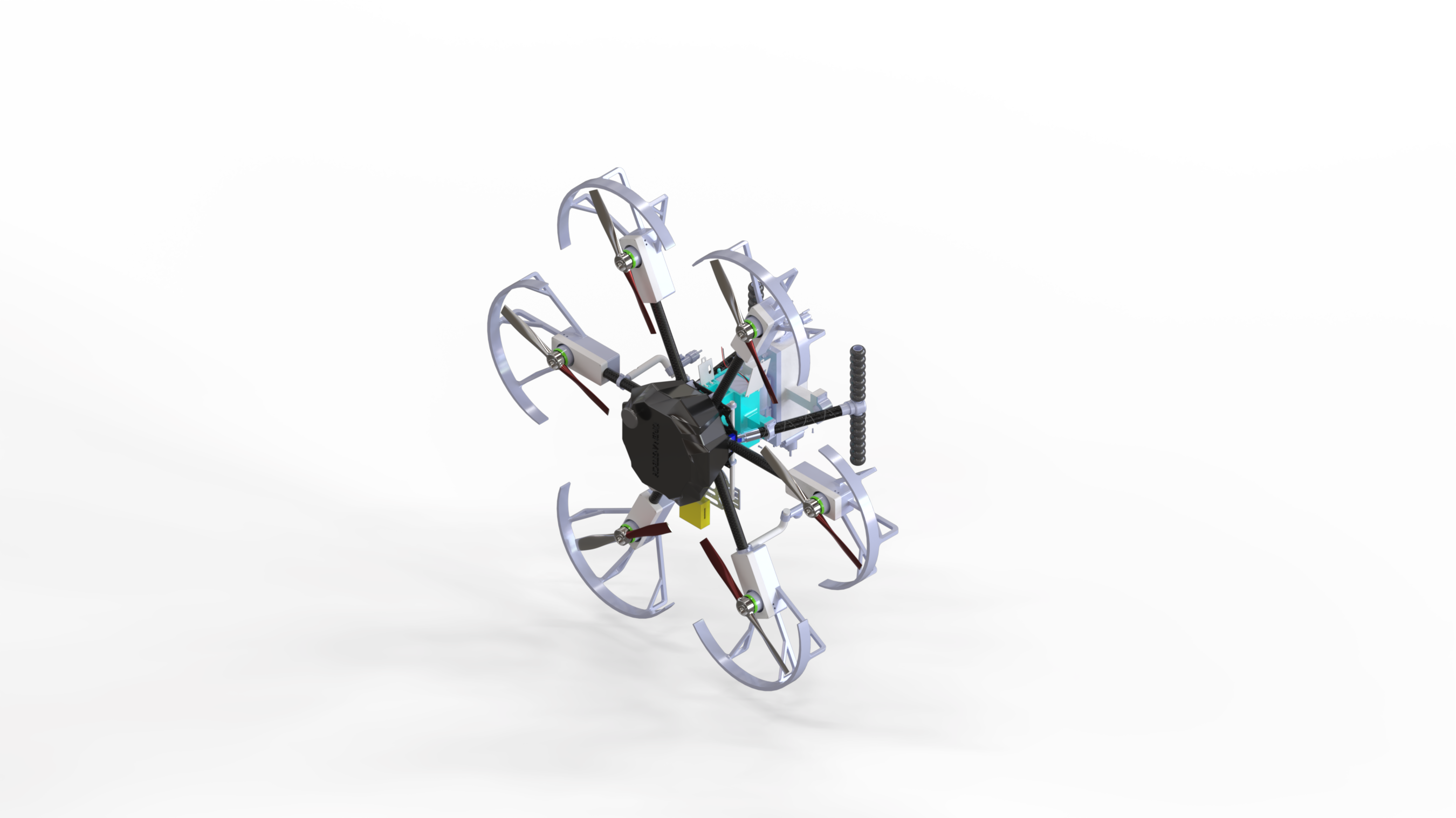 农业六轴无人机