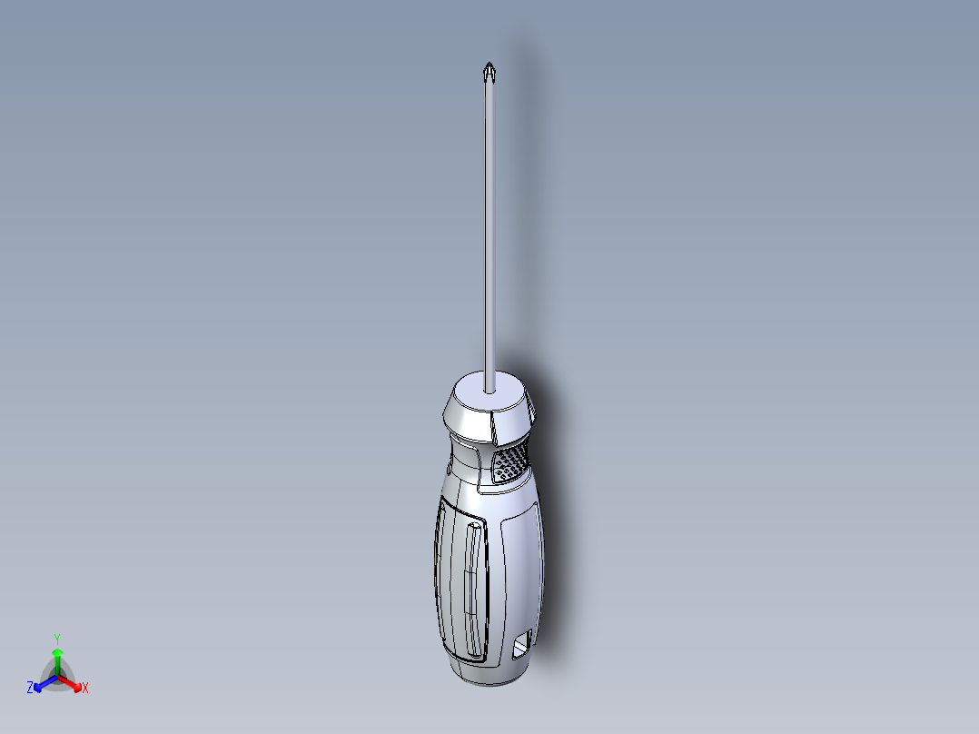 A0003748-DniproM 螺丝刀正等轴测图