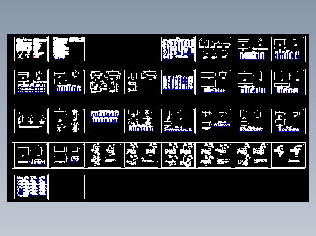 常用路缘石设计通用cad图