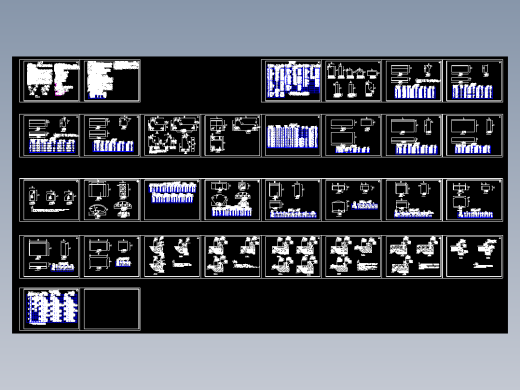 常用路缘石设计通用cad图