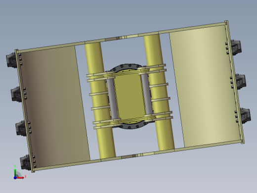 一款20吨级挖掘机使用贝型抓斗前视缩略图