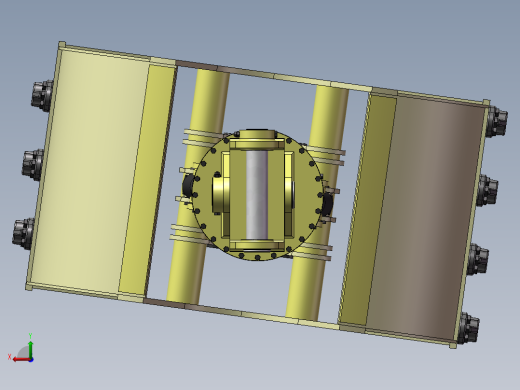 一款20吨级挖掘机使用贝型抓斗后视缩略图
