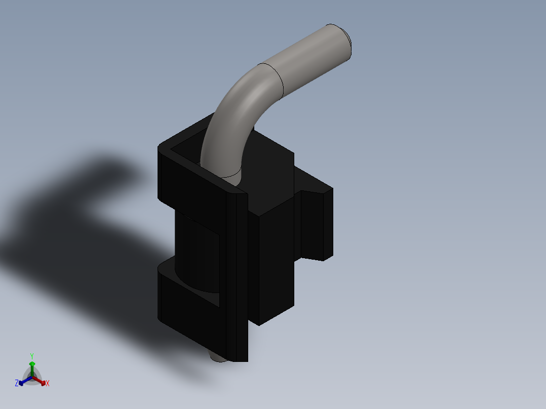 侧突出铰链横柱 HL003-1