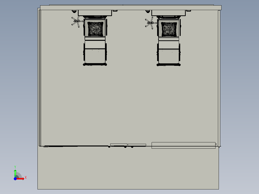 重症监护室医院系列 1前视图