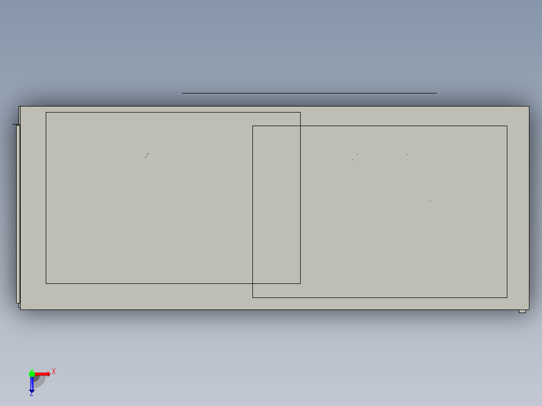 重症监护室医院系列 1俯视图