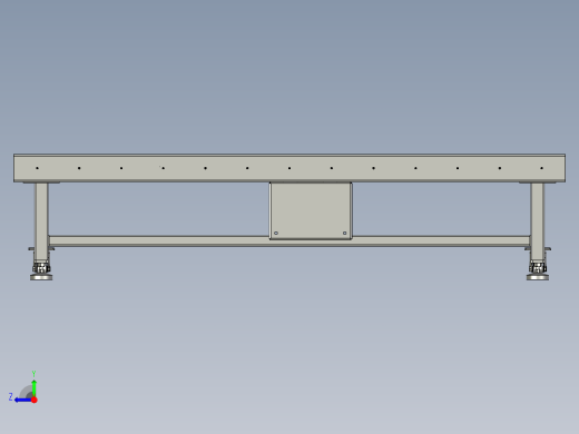 2米滚筒线右视缩略图