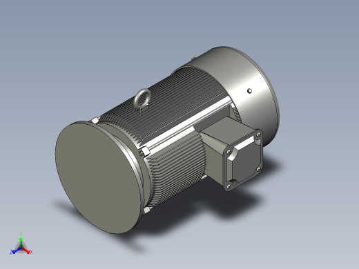 R97底脚轴伸式安装斜齿轮减速机R97-Y75-4P-1824-M1-0_电机