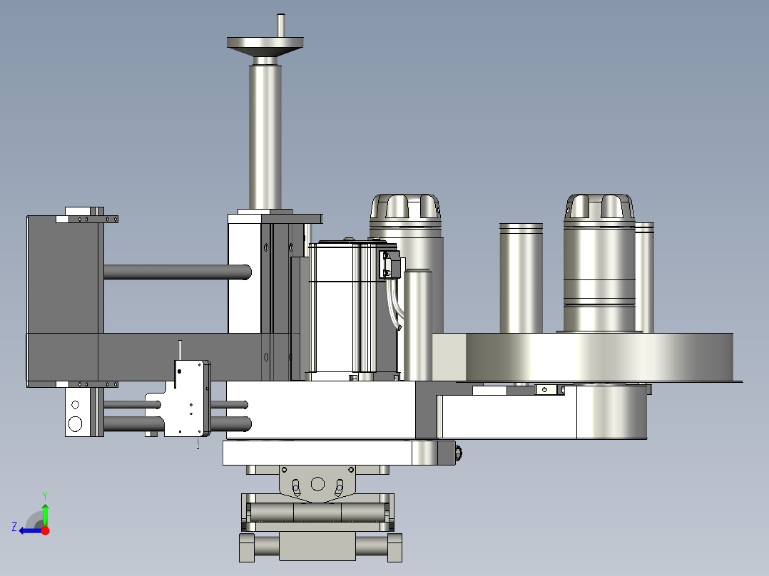 卧式贴标机1右视图