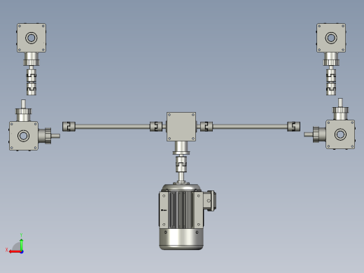 DFL050B-S2-ST500-2200X650(中心距-T7+380V15KW-B3电机后视缩略图