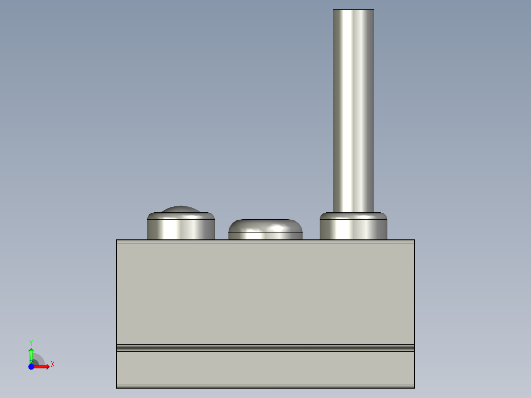 亚德客-磁性开关CS1-J前视图
