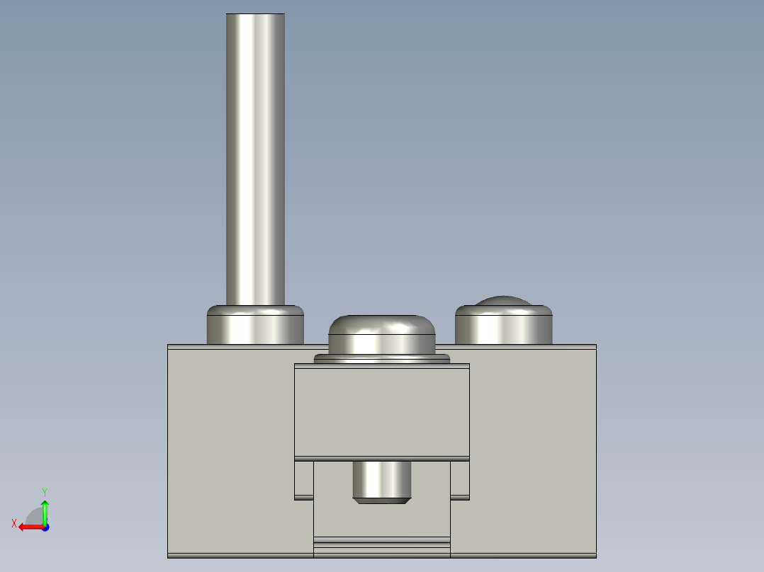 亚德客-磁性开关CS1-J后视图