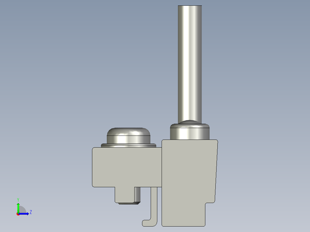 亚德客-磁性开关CS1-J左视图
