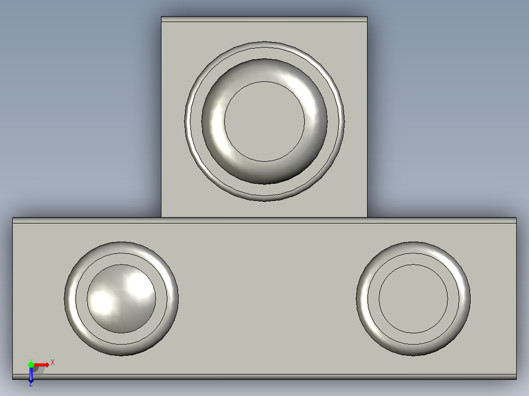 亚德客-磁性开关CS1-J俯视图