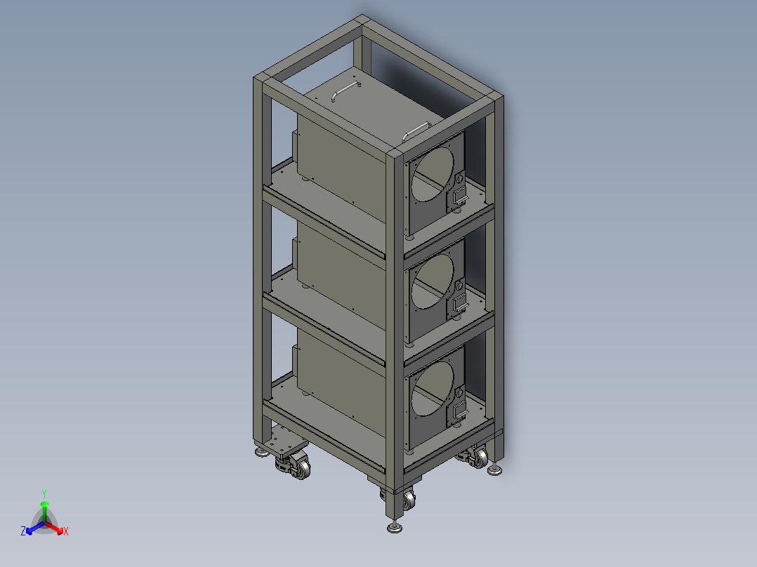 ST22-放置高频电源主视图