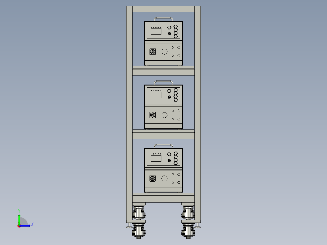 ST22-放置高频电源左视图