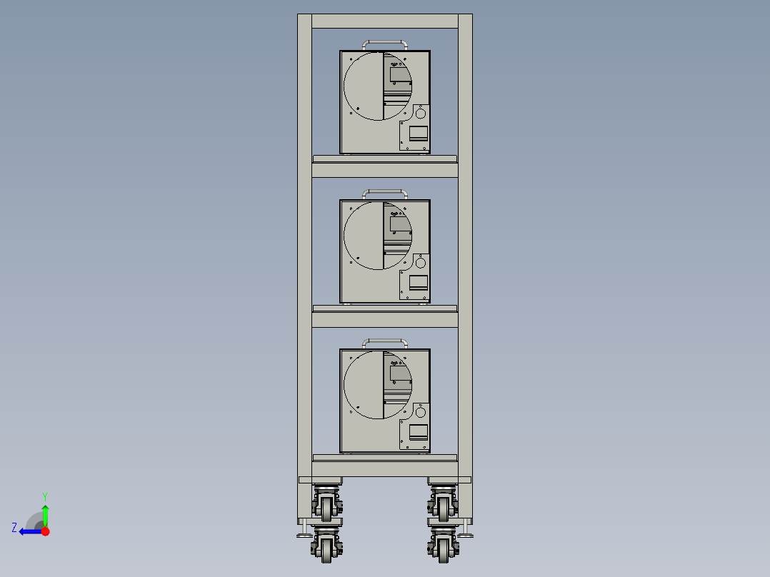 ST22-放置高频电源右视图