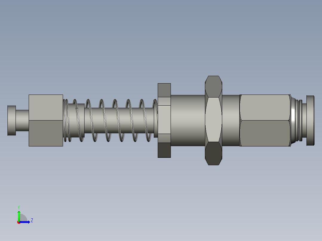 吸盘组合左视图