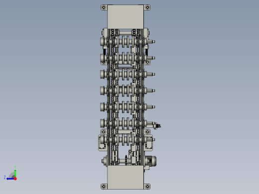 曲轴无心磨生产线传送装置右视缩略图
