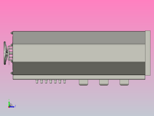 TSGC2J-40接触调压器三维模型202011左视缩略图