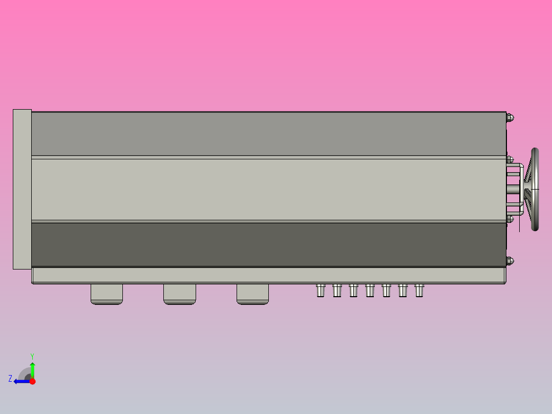 TSGC2J-40接触调压器三维模型202011右视图