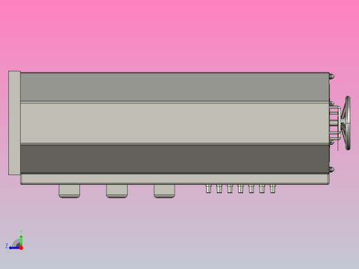 TSGC2J-40接触调压器三维模型202011右视缩略图