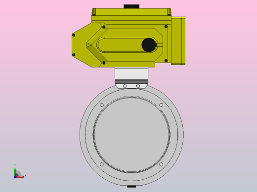 DDDX-03对夹式电动蝶阀[DDDX-03]DN200前视缩略图