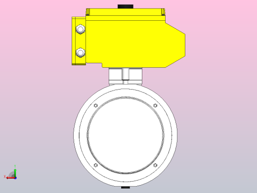 DDDX-03对夹式电动蝶阀[DDDX-03]DN200后视缩略图