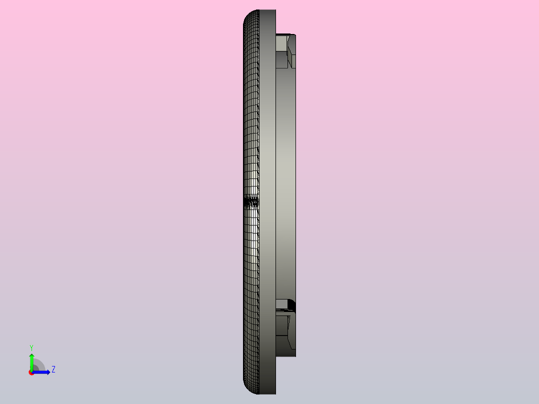 前大灯密封性检测装置左视图