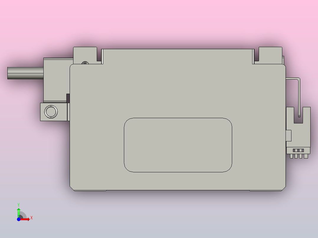 直驱直线电机轴TPA-LNP3-120-35C2-1-L900-3-C-10-N3前视图