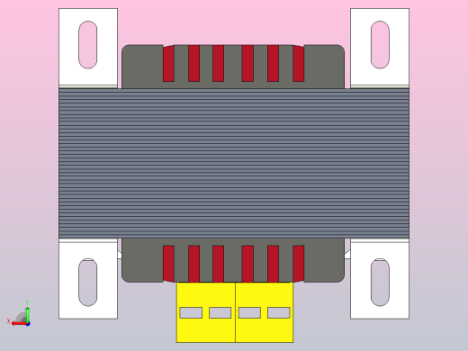 150VA 单相变压器后视缩略图