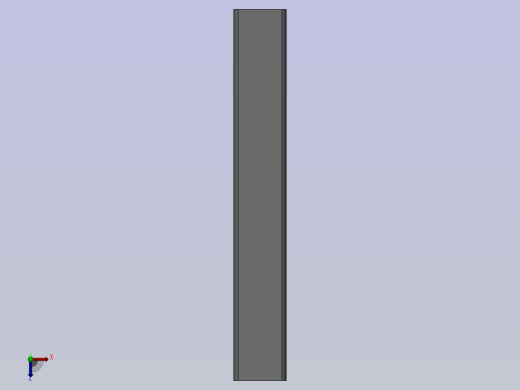 方通40×20×1．2x150(普通钢)俯视缩略图