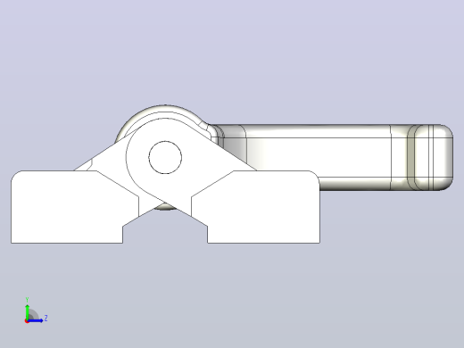 49.5 mm x 47 mm 锁定铰链左视缩略图
