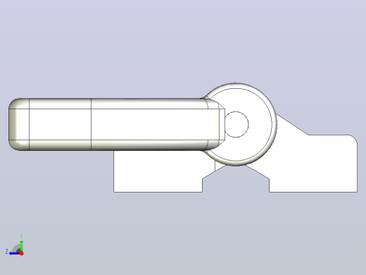 49.5 mm x 47 mm 锁定铰链右视缩略图