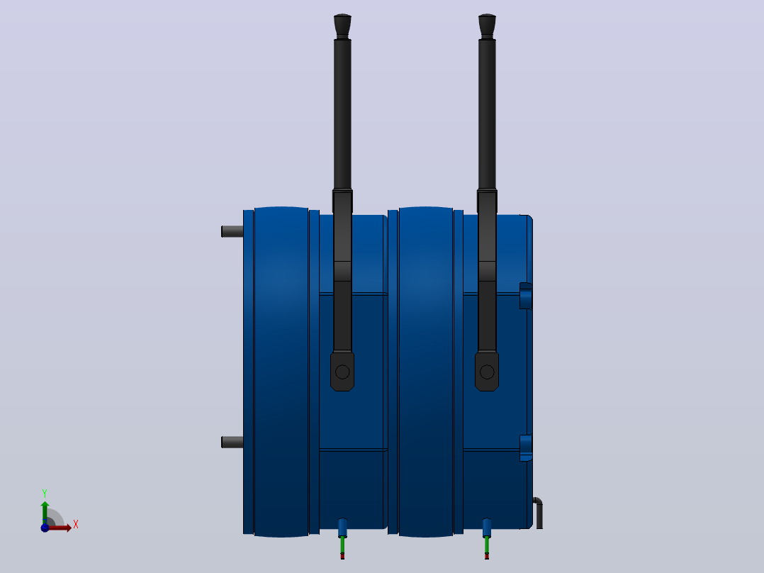 MD-D型电磁圆盘式制动器_MD17-D-35-RL-DC24V前视图