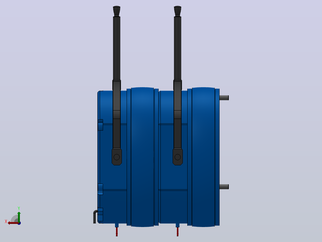 MD-D型电磁圆盘式制动器_MD17-D-35-RL-DC24V后视图