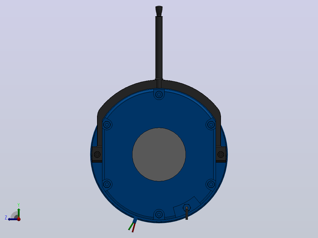 MD-D型电磁圆盘式制动器_MD17-D-35-RL-DC24V右视图