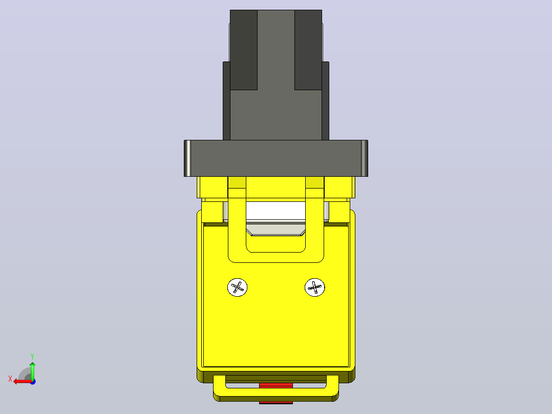 KJD18电机起动器后视图