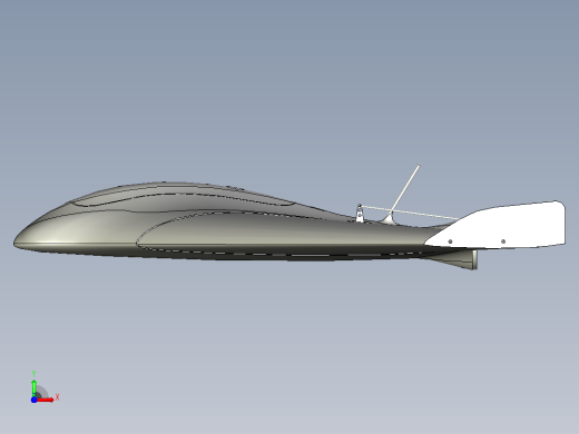 UAV无人机3D模型前视缩略图