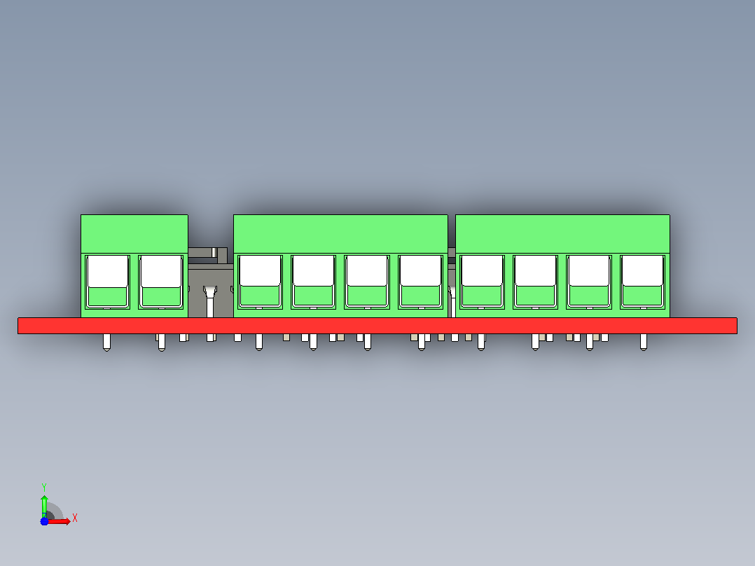 开关MOSFET TO220_HW-15前视图