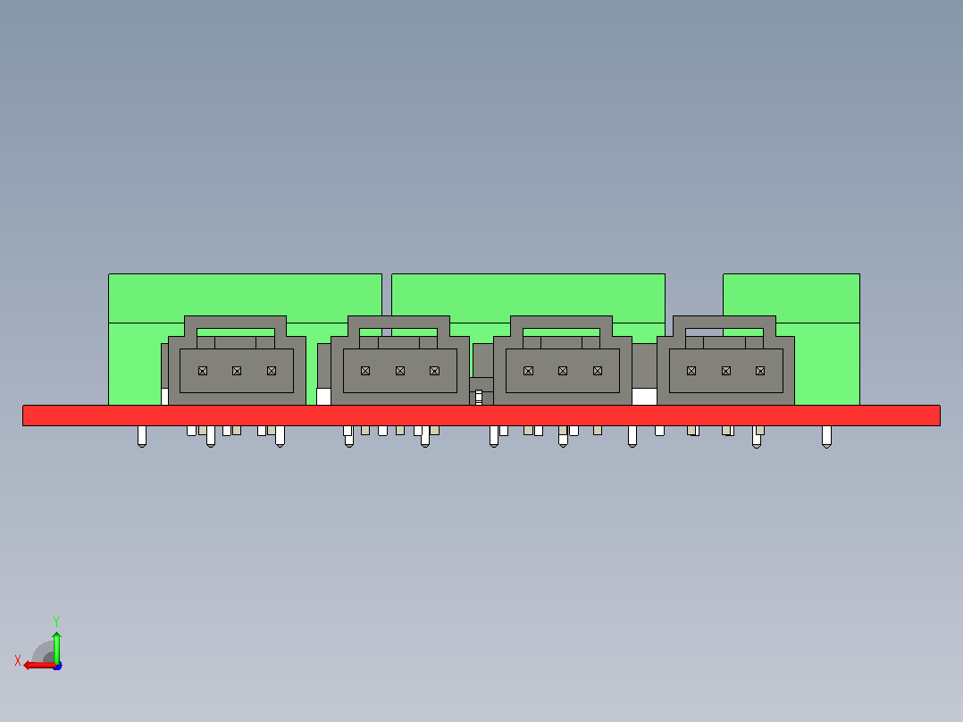 开关MOSFET TO220_HW-15后视图