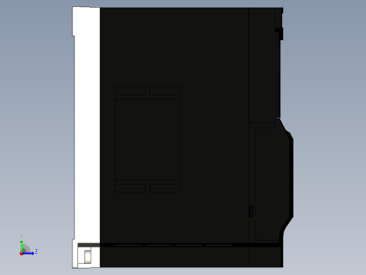 多功能小型变频器3G3MX2-A2001-V1左视缩略图