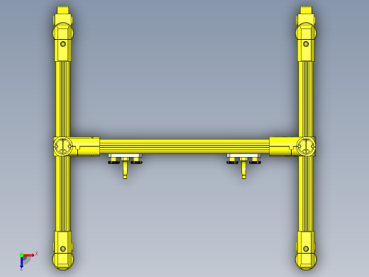 塑料袋开闭底座俯视缩略图