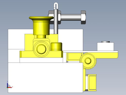 自由导向焊接夹具前视缩略图