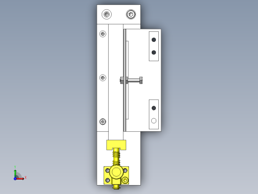 自由导向焊接夹具俯视缩略图