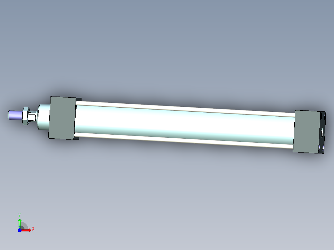 中望3D演示文件-汽缸前视图