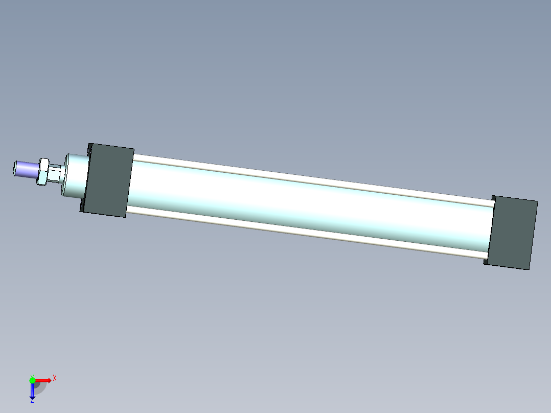 中望3D演示文件-汽缸俯视图