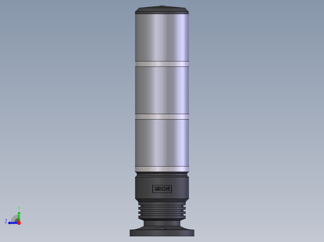 胜蓝_三色信号灯_D012-B右视图