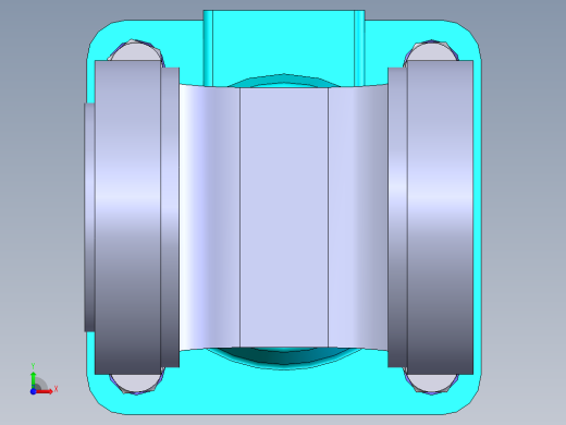 SW_提升液压缸前视缩略图