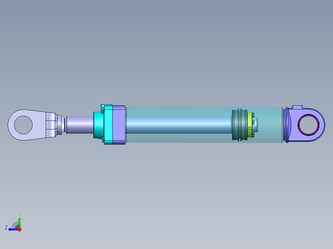 SW_提升液压缸右视图